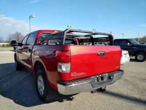 Toyota Tundra Truck Bed Rack - Fishbone Offroad - Half Height Tackle Rack - Black - `05-`22